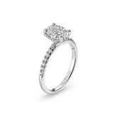 Oval Cut Diamond Engagement Ring - Dracakis Jewellers
